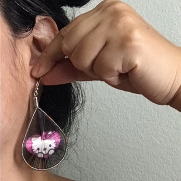 🖤Hello kitty statement earrings - Picture 12 of 13